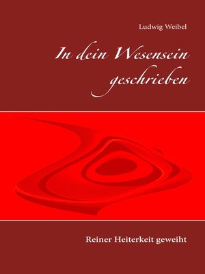 cover image of In dein Wesensein geschrieben